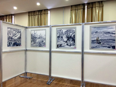 第四屆中國(guó)&ldquo;冷極節(jié)&rdquo;冰雪畫展根河啟幕_藝術(shù)_網(wǎng)